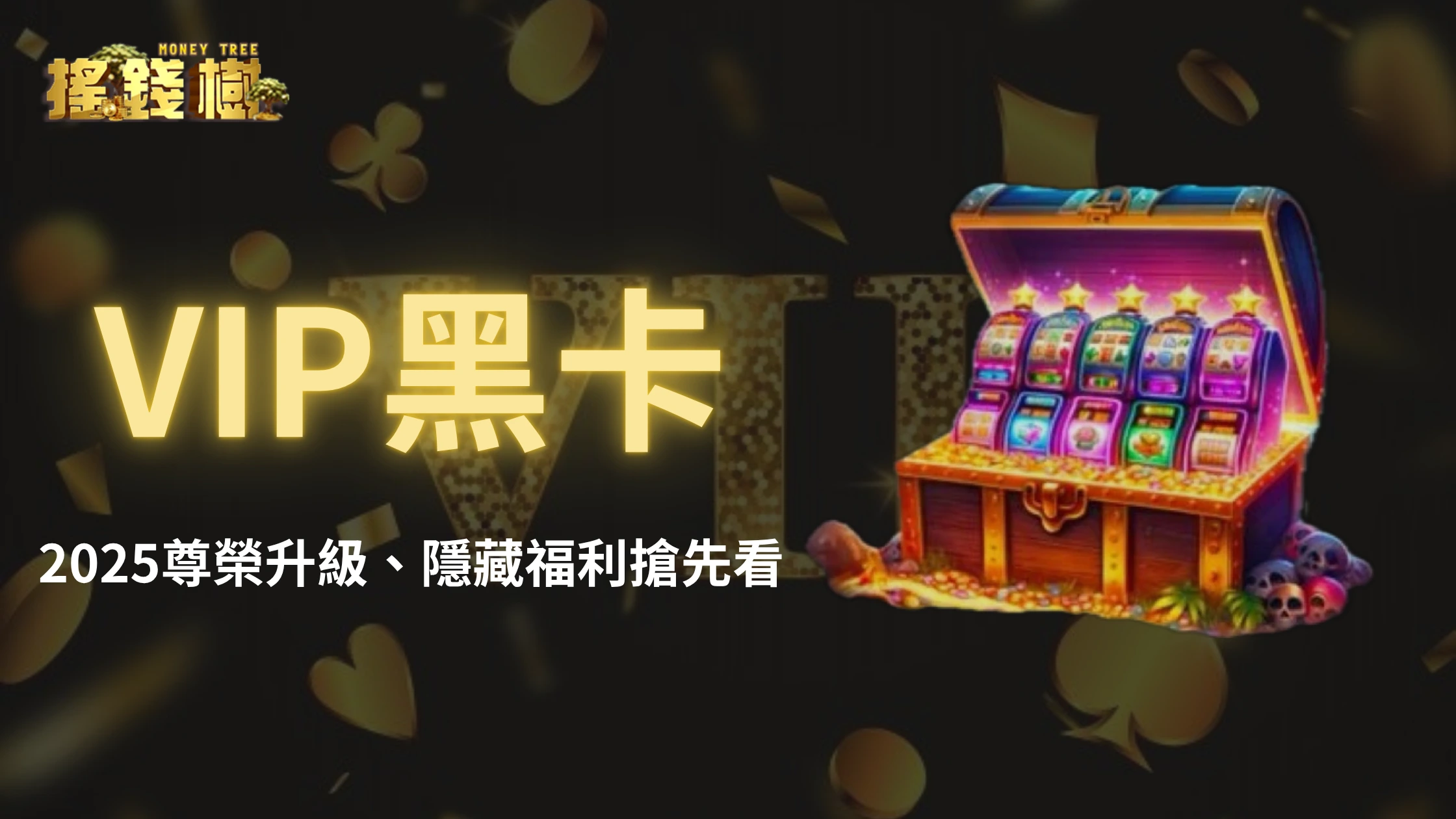 搖錢樹娛樂城VIP黑卡重磅上線｜2025尊榮升級、隱藏福利搶先看！