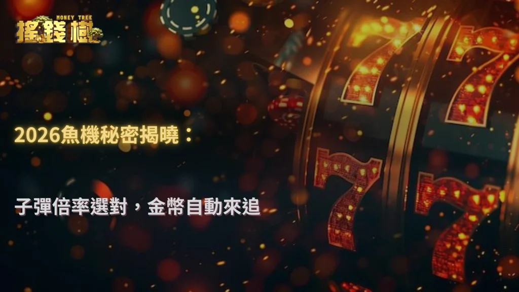 搖錢樹娛樂城2026魚機爆率真相:子彈倍率與中獎邏輯拆解